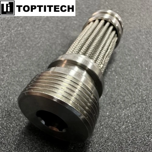 Stainless steel pleated filter element hydraulic oil filter element 2 Stainless steel pleated filter element hydraulic oil filter element 2