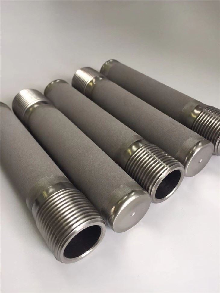 Titanium Filter With 6 cm Threaded Interface