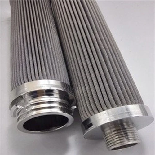 Pleated Stainless Steel Filter Oil Filter Filtration