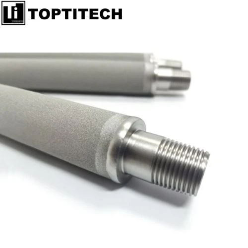 Sintered Porous Titanium Powder Filter Cartridges Filtration