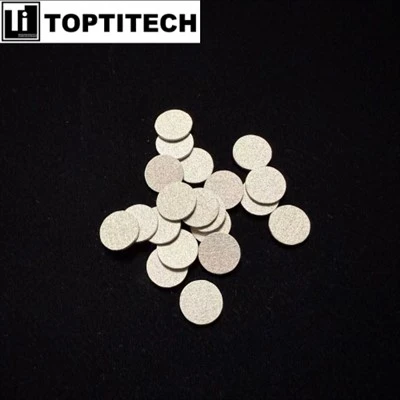 チタンファイバーペーパー φ10*1mm 高温耐性基板